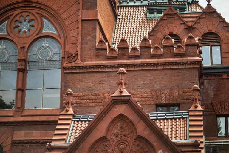 Fisher Fine Arts Library, Architect Frank Furness