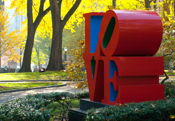 Love, ca. 1966, Metal, Robert Indiana